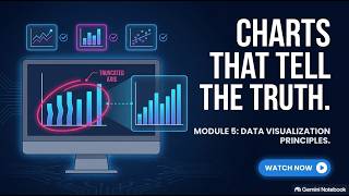 Data Visualization Principles: Choose the Right Chart and Avoid Misleading Visuals