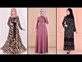 Yeni Sezon ModaMerve Şifon Tesettür Elbise Modelleri 7 | Chiffon Dresses - Chiffon Kleid