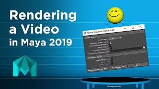 Rendering a Video Animation in Maya - Tutorial