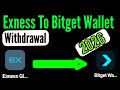 How to withdrawal USDT from Exness to bitget wallet 