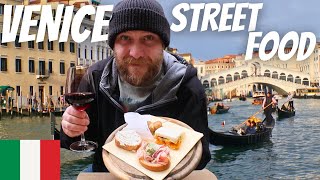 The BEST HIDDEN STREET FOOD SPOTS in VENICE, ITALY! 🇮🇹 Delicious Tapas, Cicchetti \& More!