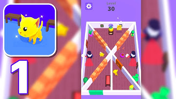 Cat Escape! Gameplay Walkthrough Part 1 (Android, iOS)