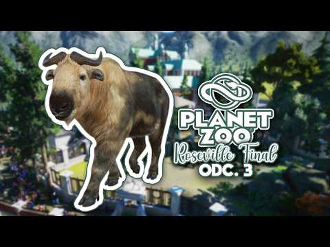 The next BADGER? - Decorating the MARKHOR habitat! 💚 - PLANET ZOO Roseville Finale EP. 3