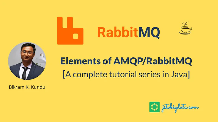 Elements of RabbitMQ - AMQP, Send/consume message using Queue [Complete Tutorial Series in Java]