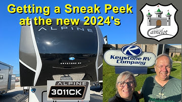 ORTC FEATURING the 2024 Keystone Alpine 3011 CK Sneak Peek