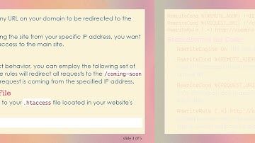 How to Redirect All Requests to a Subfolder in .htaccess Except Your IP