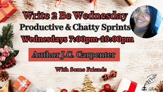 Write 2 Be Wednesday Productive & Chatty Sprints