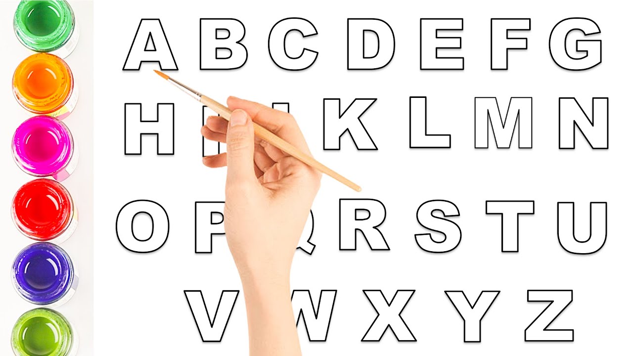Learn to Write Alphabet | abcd, alphabets | ABC Song | 123 song, abc ...