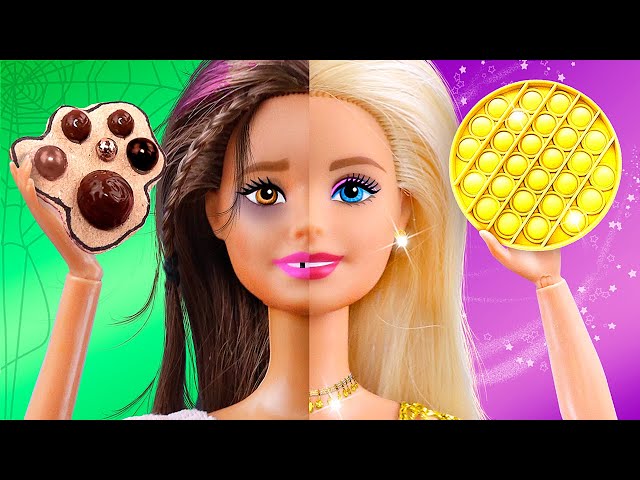 Barbie Grávida! EMBELEZANDO BONECA RICA e POBRE! Acessórios e Artesanatos  Incríveisno Gotcha! 