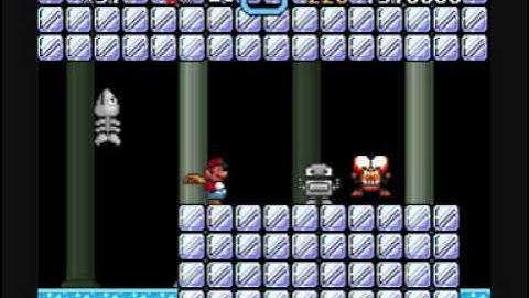 SMW Custom Music - Track 545 (Super Mario Bros. 3 - Fortress/Castle Theme)