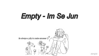 EMPTY (관계) - IM SE JUN (임세준) Easy lyrics