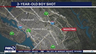 3-year old boy shot in Oakland