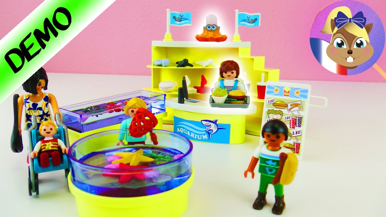 playmobil boutique aquarium