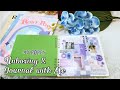 ASMR Unboxing &amp; Journal with Me | New Supplies &amp; Two New Journals Ep.56 #scrapbooking #journal #fyp
