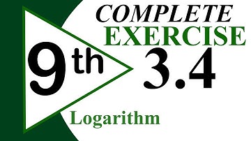 Exercise 3.4 | class 9 | Use log tables to find the values of given expressions.