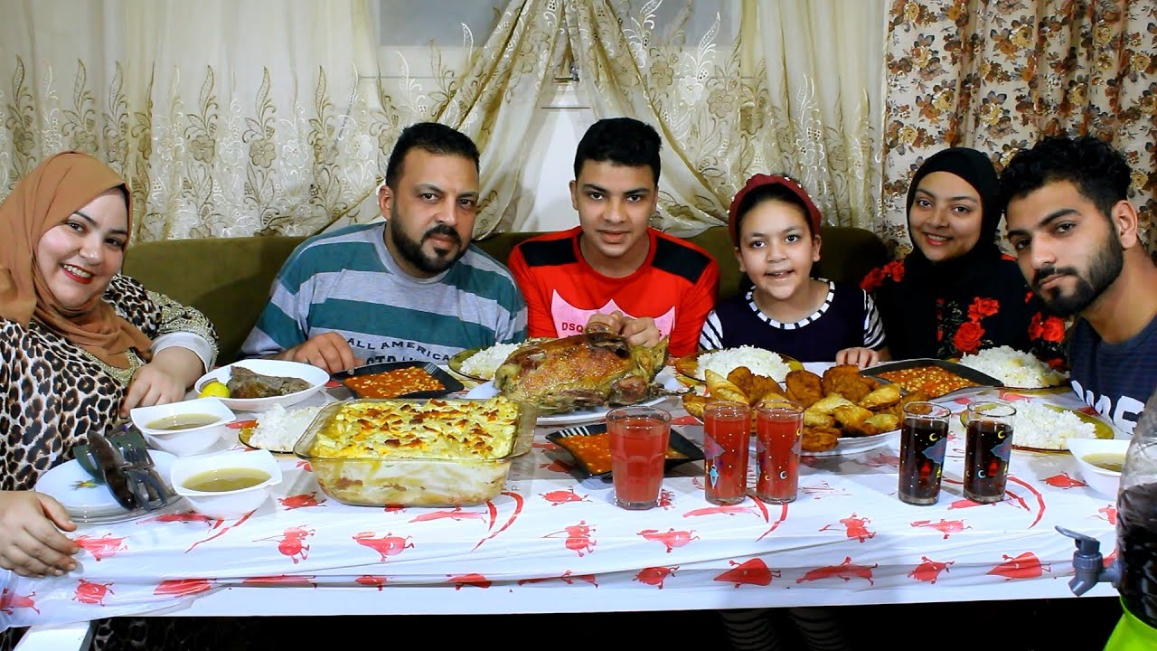 اول عزومه ل ابراهيم فى رابع يوم رمضان 😍