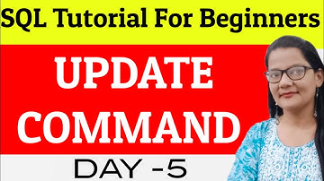 UPDATE COMMAND IN SQL| DBMS TUTORIAL IN HINDI