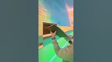 Indoor LED screen installation display module. #eagerled #leddisplay #ledvideowall #shorts