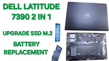 “Dell Latitude 7390 2‑in‑1 | Step‑by‑Step M.2 SSD Upgrade & Battery Replacement”