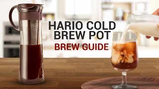 Hario Mizudashi Cold Brew Coffee Pot, 1000 ml, Black — Luxio