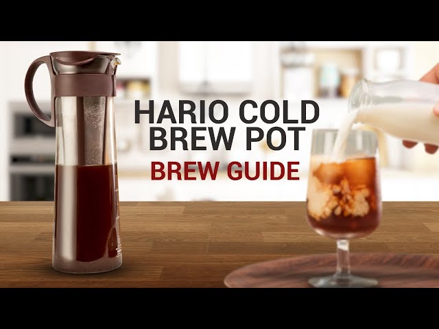 How to use the Hario Cold Brew Pot 