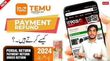 How to Return Temu Product in 2024 - Temu Order Wapis Karne Ka Tarika