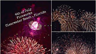 4th of July Fireworks // Clearwater Beach