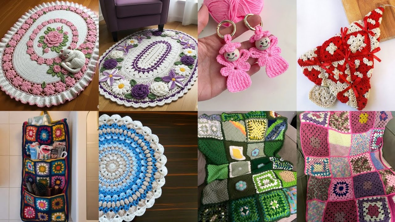 Most beautiful and attractive crochet handmade items and ideas 2026💕