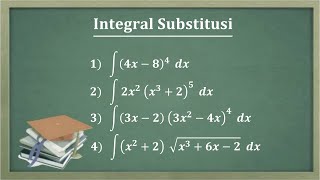 Trik mudah - (SUPER LENGKAP) - Integral Substitusi