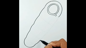 Easy Drawing Sleeping Bag #shorts