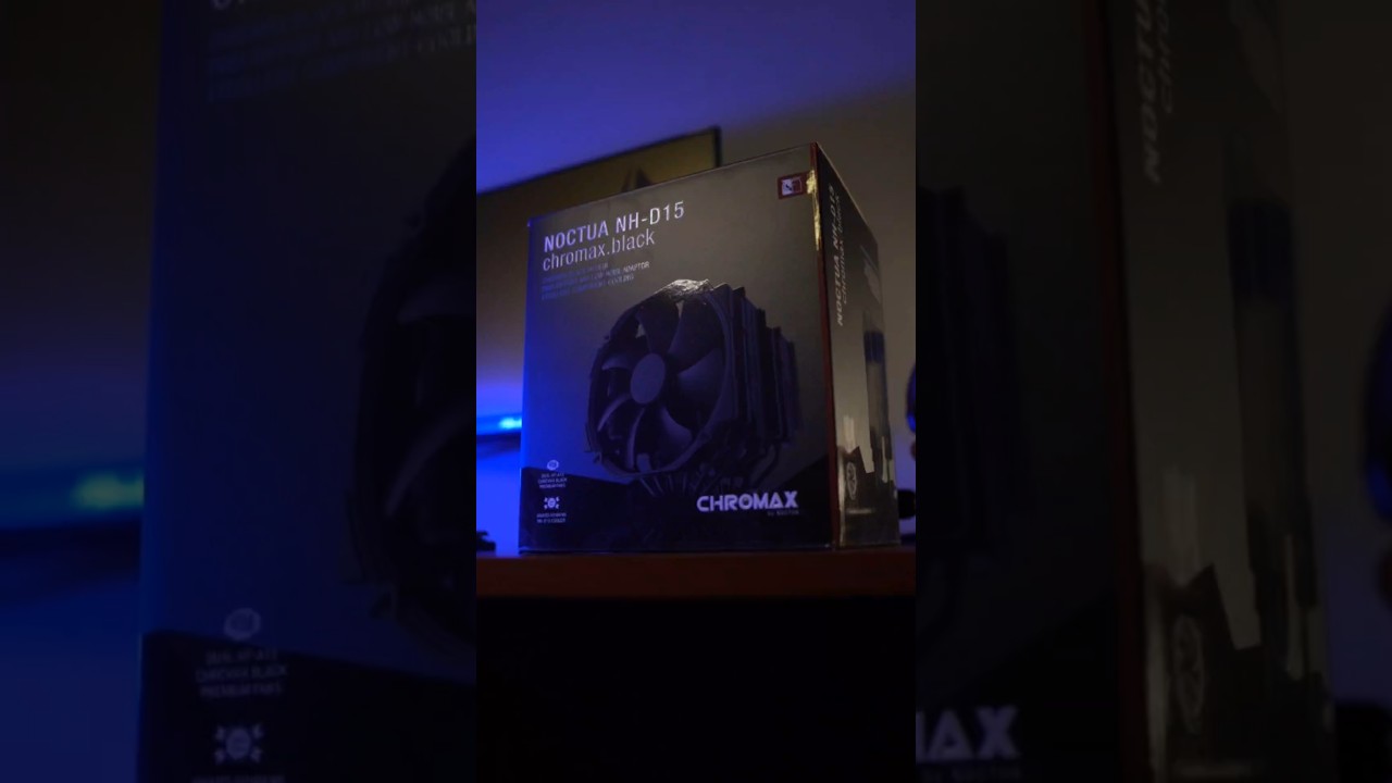 El Noctua NH-D15 lo es TODO 🥰para tu Proce en Verano 🥶#pc #noctua #nhd15 #chromax.black