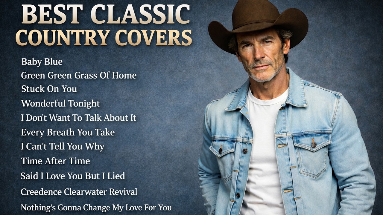 Baby Blue, Green Green Grass Of Home, Stuck On You | Best Classic Country Cover | Timeless 70s 80s