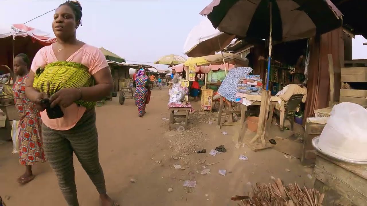 REAL AFRICA CITY STREET RIDE GHANA ACCRA, CIRCLE, NEW TOWN, NIMA