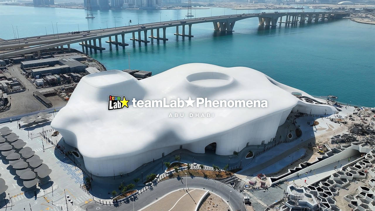 teamLab Phenomena Abu Dhabi Architect Video / teamLab Phenomena Abu Dhabi 建築動画