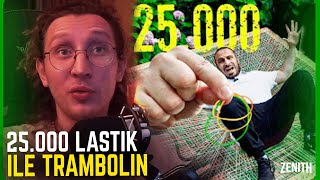 KAANFLIX | 25.000 LASTİKLE TRAMBOLİN YAPTIM İZLİYOR (Uras Benlioğlu)