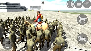 Indian bike driving 3d (zombie monster) Challenge/indian bike riding Challenge game play 2024 screenshot 4