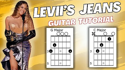 Levii's Jeans Beyonce Guitar Tutorial