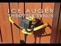 HOW-TO - Ice Auger Throttle Repair - video
