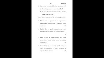 BEGE - 103   June 2023 Question Paper