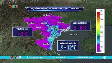 Không khí lạnh tăng cường 2 ngày tới, rét đậm, rét hại kéo dài ở miền Bắc | VTVWDB