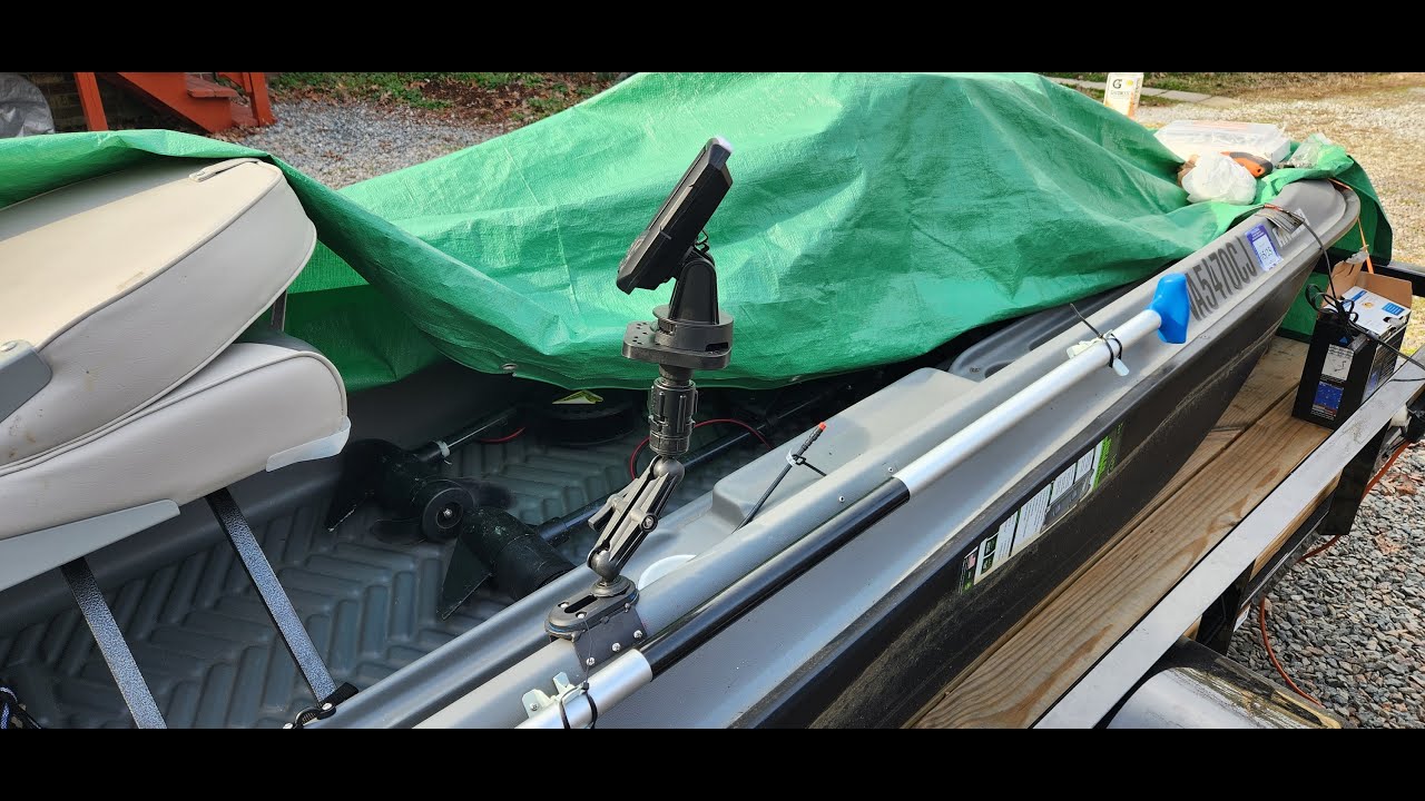 Quest Angler 10 Gets A Scotty Fish Finder Ram Mount YouTube