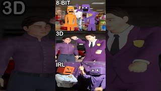 FNaF DSAF 12 PM VS 6 PM In A Nutshell: - 8-Bit VS 3D VS IRL