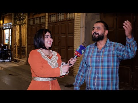 برنامج أحزر مع أية بغداد شارع المتنبي تقديم أية خليل هنا العراق