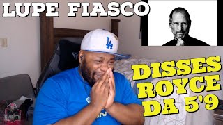 WE GOT A BATTLE!! Lupe Fiasco - Steve Jobs SLR 3 1/2 (Royce Da 5'9 Diss) REACTION!!!