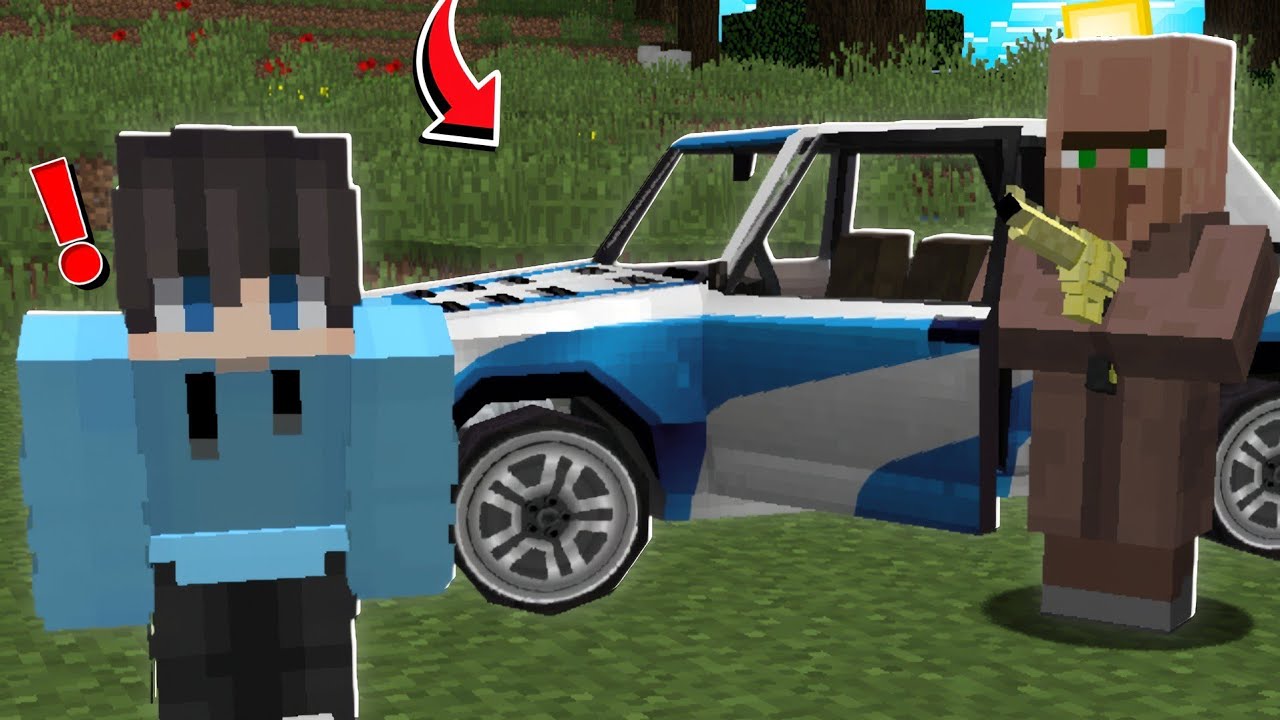 🤯Bu Qishloqilar Mashinamga Nima Qilishdi? | UZBEKCHA MINECRAFT 