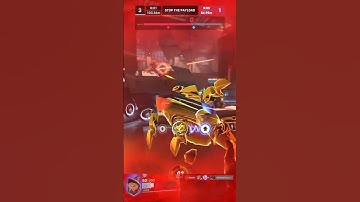 Saving the Checkpoint as the Only Live Support (Mostly) 😪 #shorts #overwatch #mercy #overwatch2