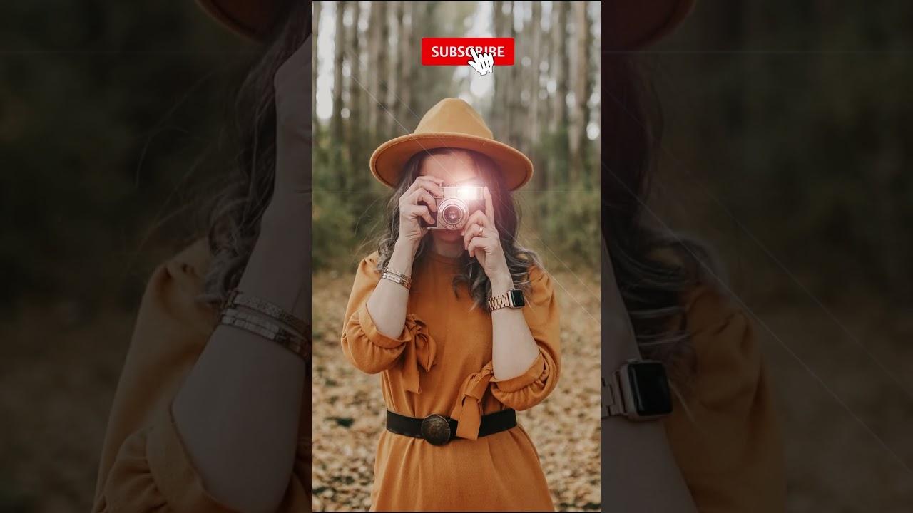 Flash light add in one click | Photoshop tutorial 