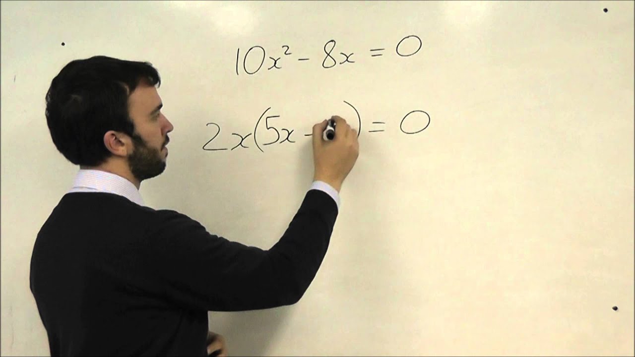 Solving Quadratics no c-value