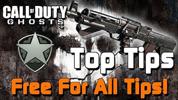 Call of Duty Ghosts Free For All Tips & Tricks !!!