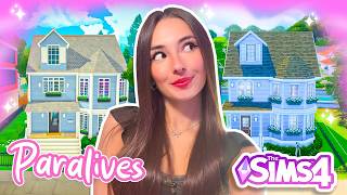 Building the EXACT SAME House in The Sims 4 AND Paralives!